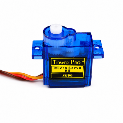 Tower Pro SG90 9g Micro Servo Motor with 180 Degree Rotation and Nylon Gears