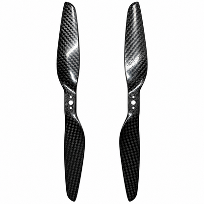 Gemfan 7024L T-Type Carbon Fiber Propeller for 7 Inch FPV Drone (1CW + 1CCW) - Black