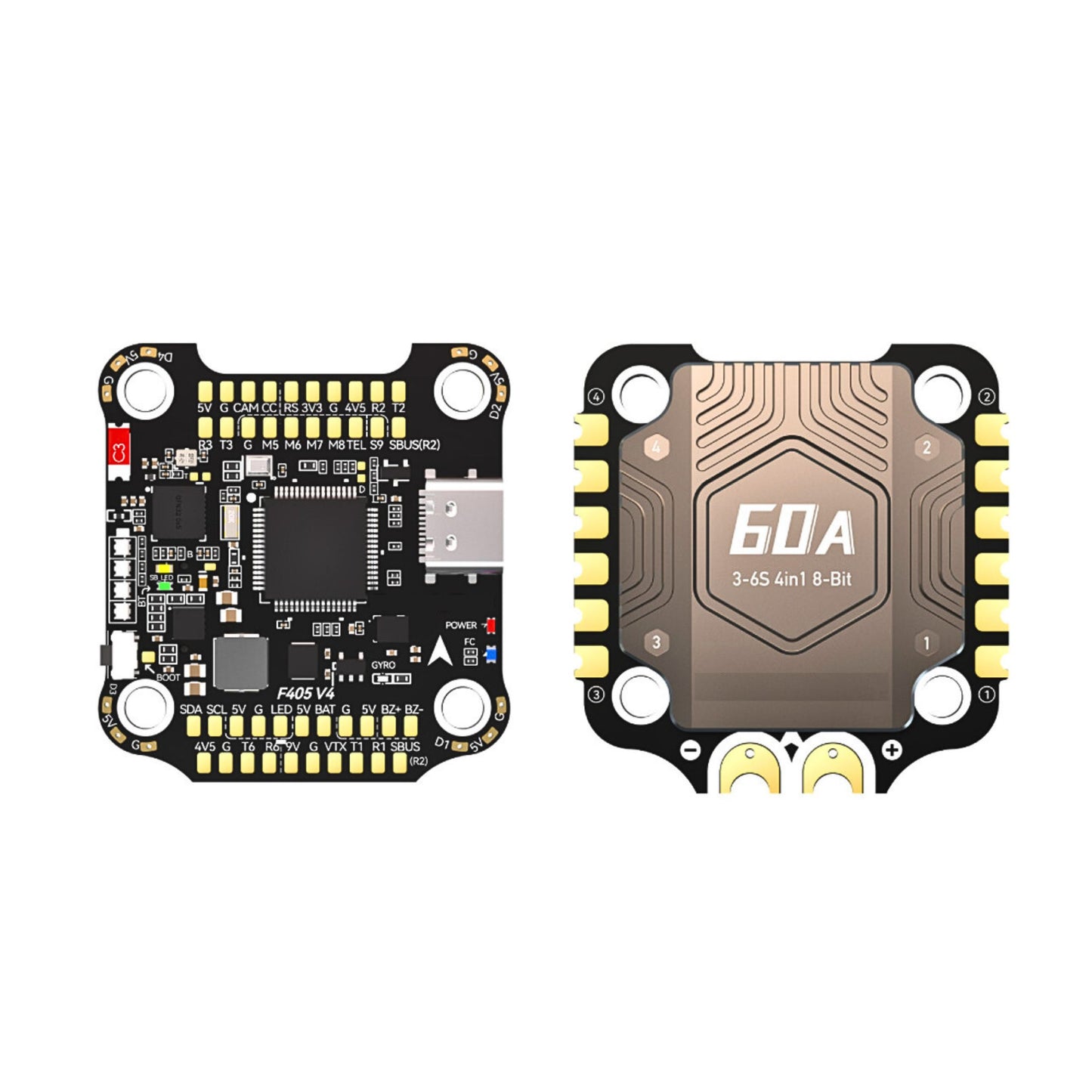 F405 V4 BLS 60A 30x30 FC&ESC Stack