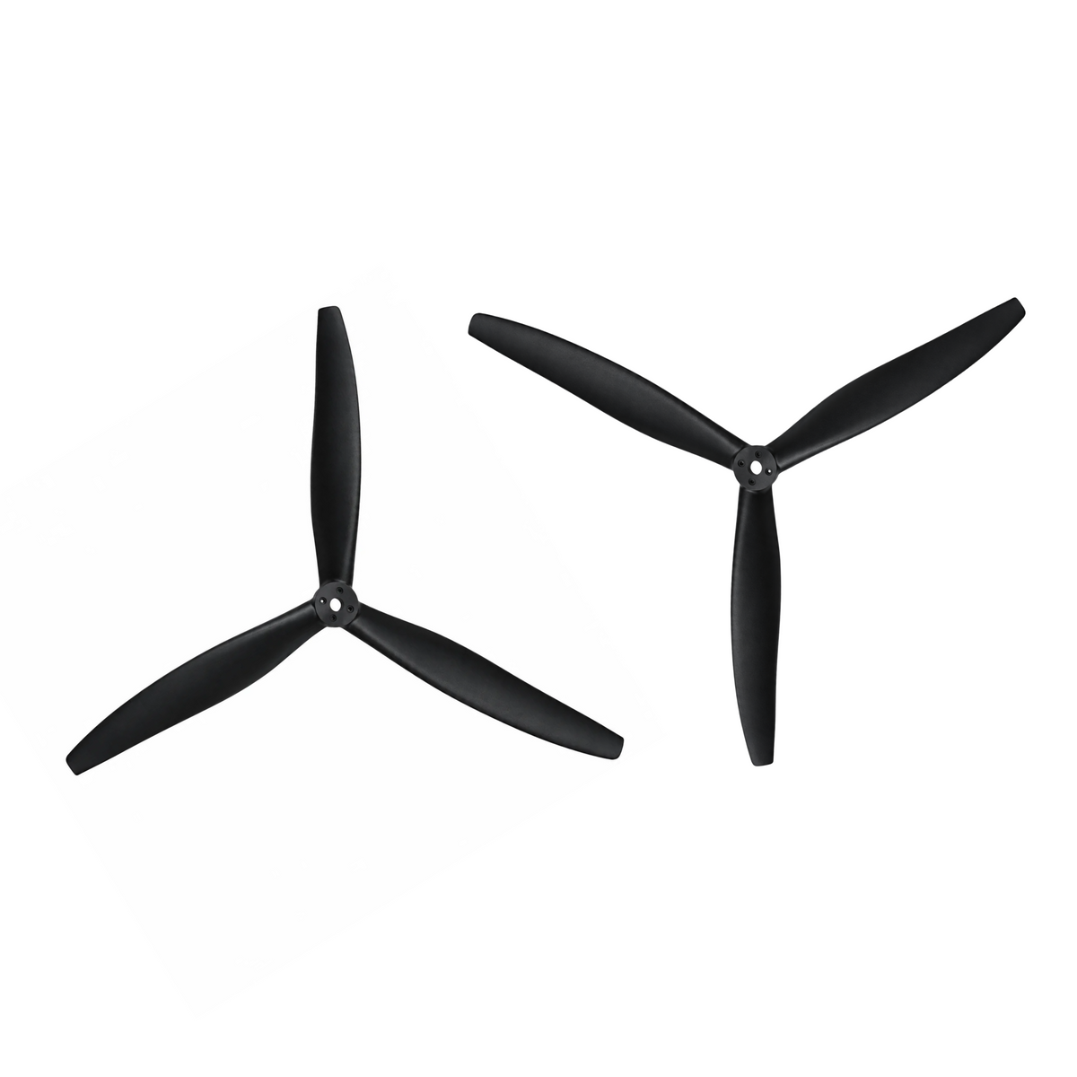 Gemfan 1312 Cinelifter Glass Fiber Nylon 3-Blade Propeller for 13 Inch FPV Drone (1CW + 1CCW) - Black