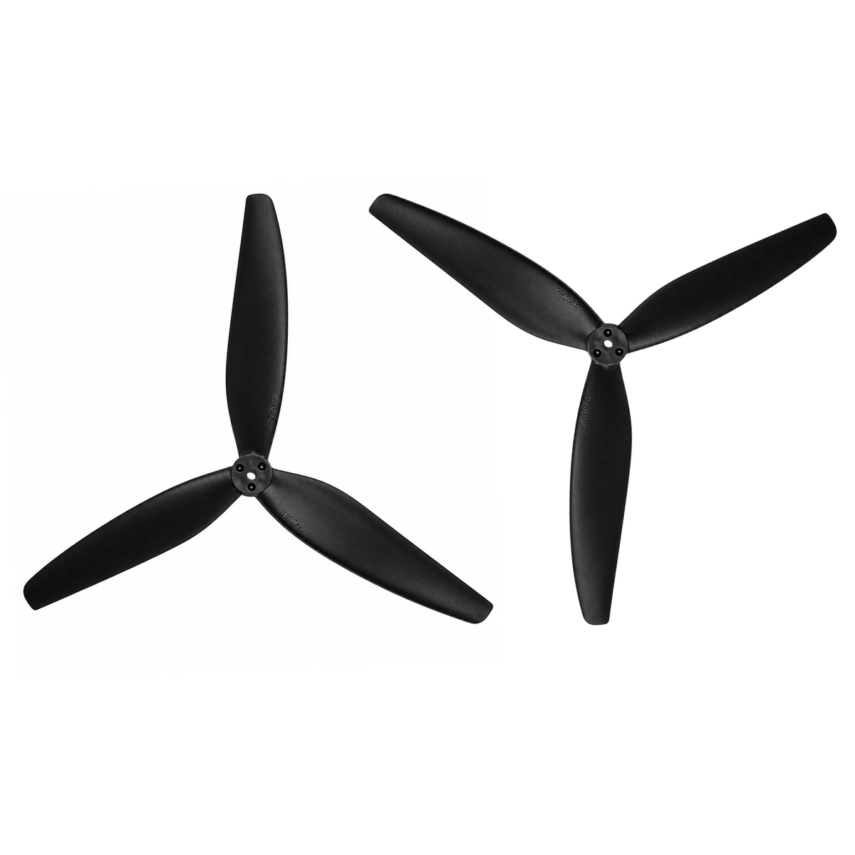 Gemfan 1050W Cinelifter Glass Fiber Nylon 3-Blade Propeller for 10 Inch FPV Drone (1CW + 1CCW) - Black