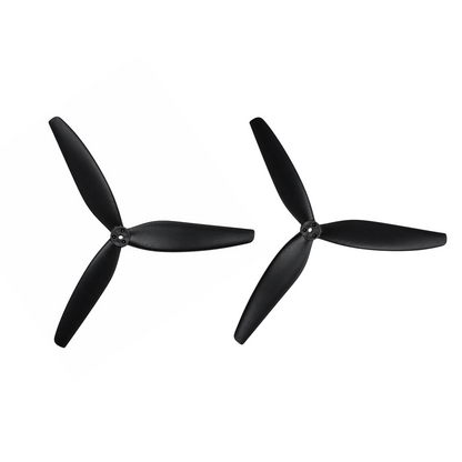 Gemfan 1050W Cinelifter Glass Fiber Nylon 3-Blade Propeller for 10 Inch FPV Drone (1CW + 1CCW) - Black