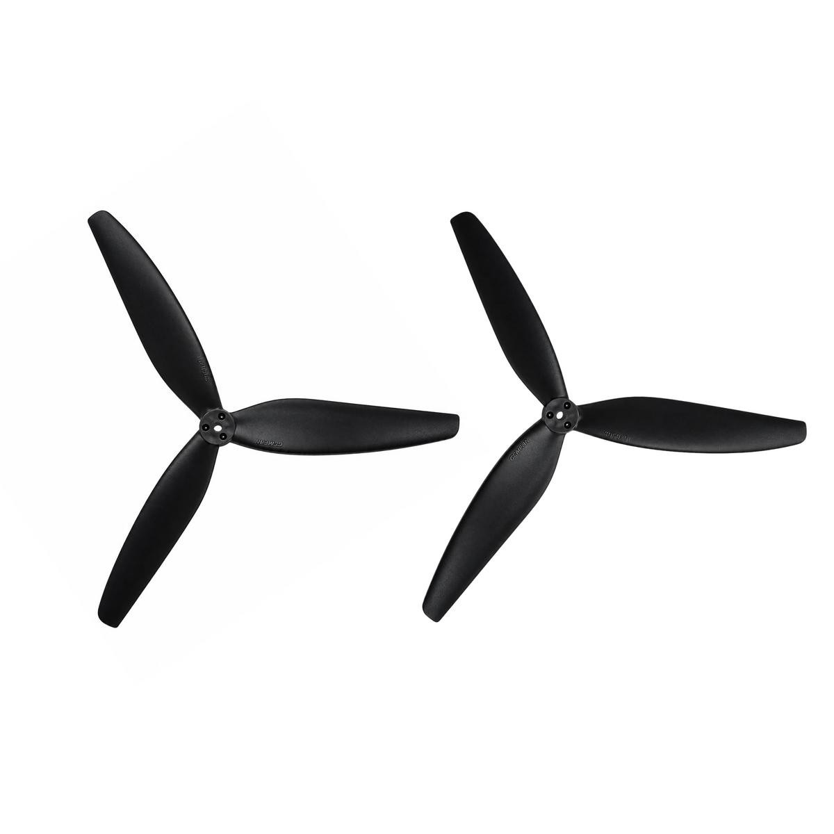 Gemfan 1507 Cinelifter Glass Fiber Nylon 3-Blade Propeller for 15 Inch FPV Drone (1CW + 1CCW) - Black
