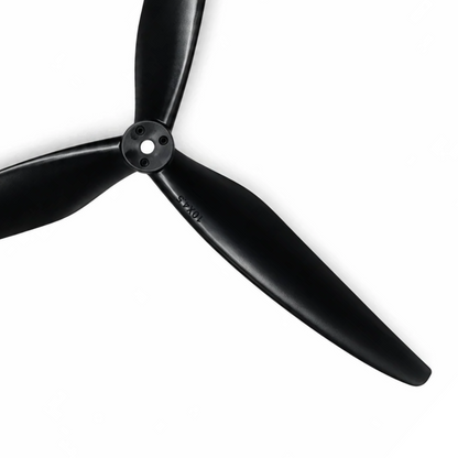 Gemfan 1045 Cinelifter Glass Fiber Nylon 3-Blade Propeller for 10 Inch FPV Drone (1CW + 1CCW) - Black