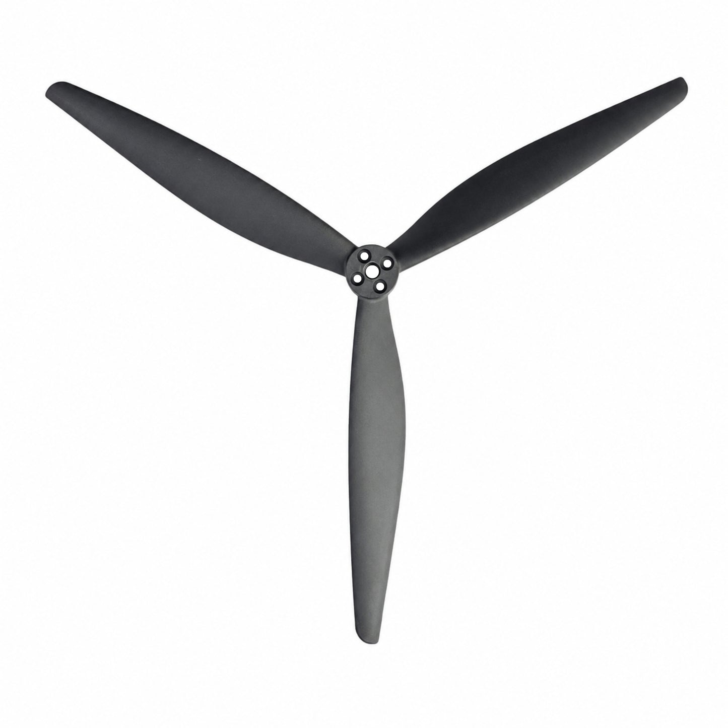 Gemfan 13X8 Black 3 - Glass Fiber Reinforced Nylon Black Propeller (1CW + 1CCW)