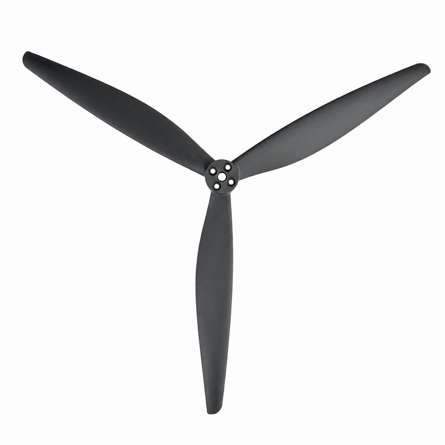 Gemfan 13X8 Black 3 - Glass Fiber Reinforced Nylon Black Propeller (1CW + 1CCW)