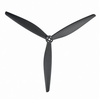 Gemfan 13X8 Black 3 - Glass Fiber Reinforced Nylon Black Propeller (1CW + 1CCW)