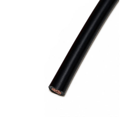 High Quality Ultra Flexible 24AWG Silicone Wire 1m - Black