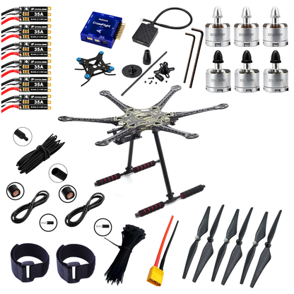 Radiolink Crossflight S550 Hexacopter Drone Kit with TS100 GPS