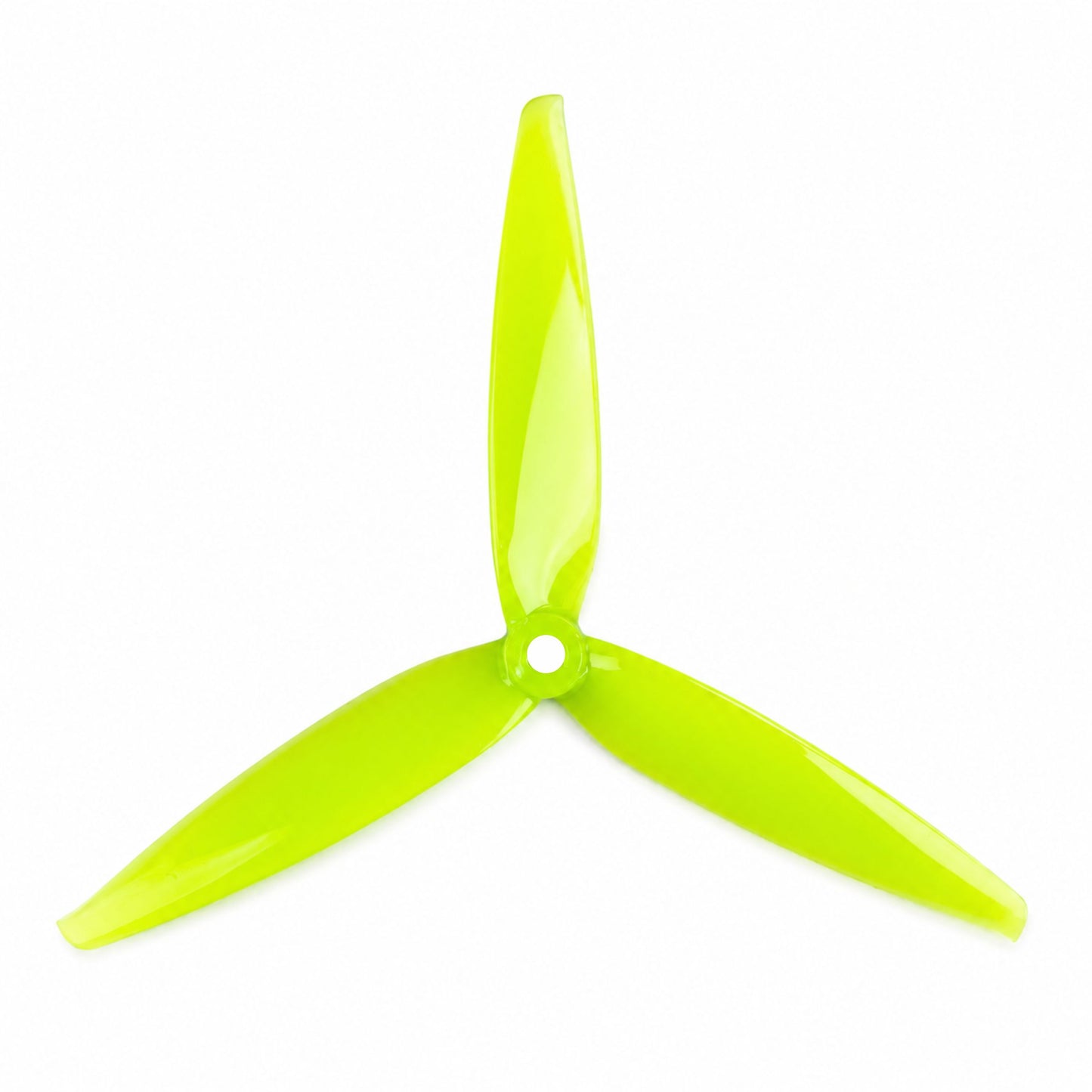 Gemfan 7040 Flash PC 3 Blade Propeller Lemon Green - (2CW+2CCW
