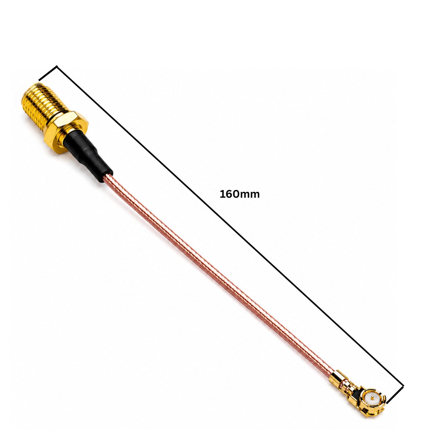 IPEX1 to SMA Female Connector Cable RG178 - (160mm)