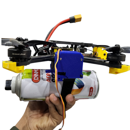 Heavy Lifter 3D Printed Dropping System with Emax ES08MD II Servo