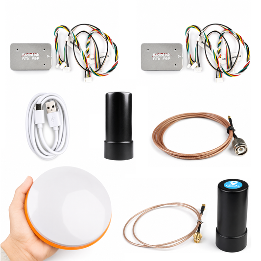 Radiolink RTK F9P Receiver with Base Station & All Components