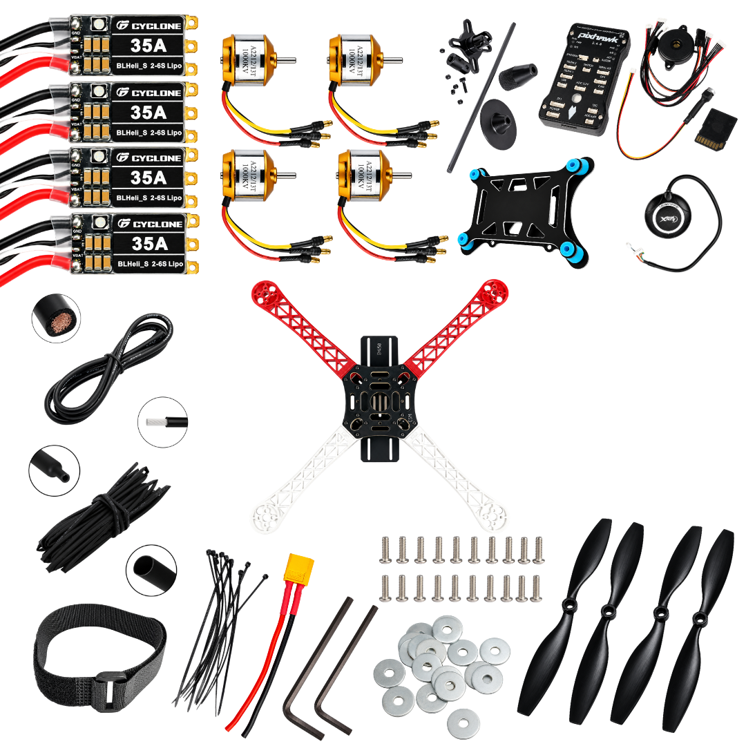 Pixhawk 2.4.8 GPS F450 Quadcopter Drone Kit for DIY Projects