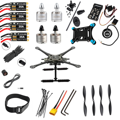 Pixhawk 2.4.8 GPS S500 Quadcopter Drone Kit with Landing Gear