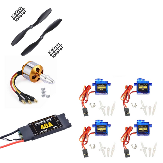 RC Plane Kit - without Radio TX