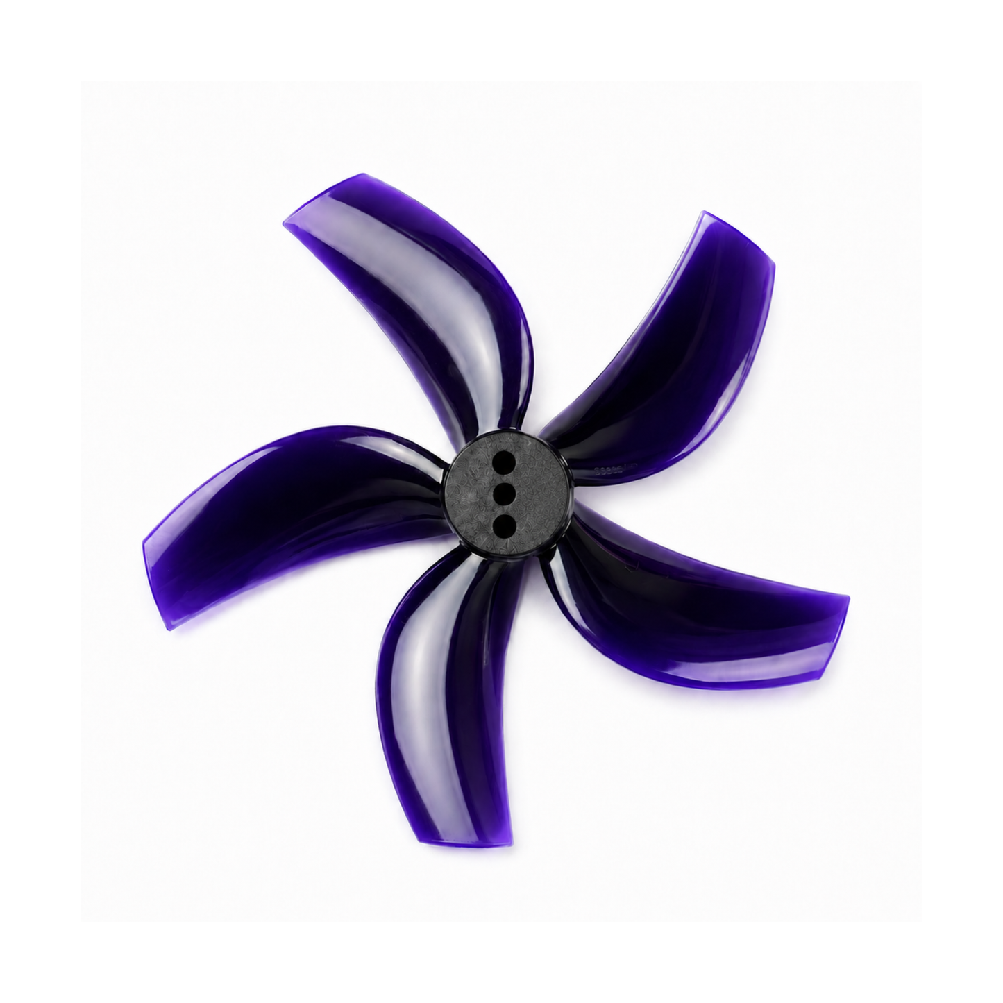 Gemfan D63 Ducted PC 5 Blade 1.5mm Propellers 4CW + 4CCW - Black