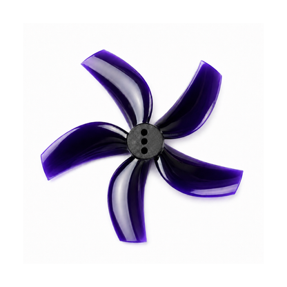 Gemfan D63 Ducted PC 5 Blade 1.5mm Propellers 4CW + 4CCW - Black