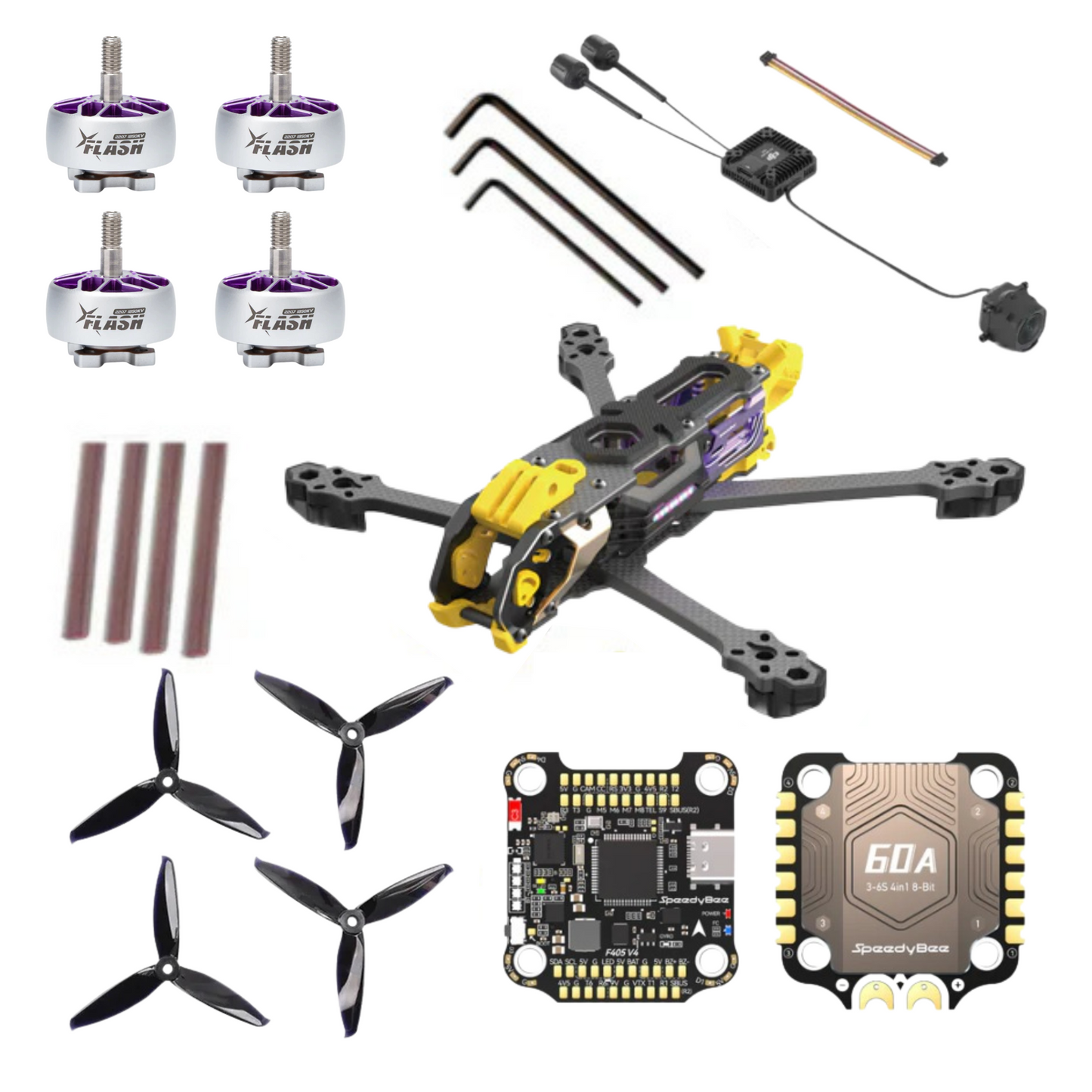 Mario 5 DC Freestyle 4-6s Digital FPV Drone kit