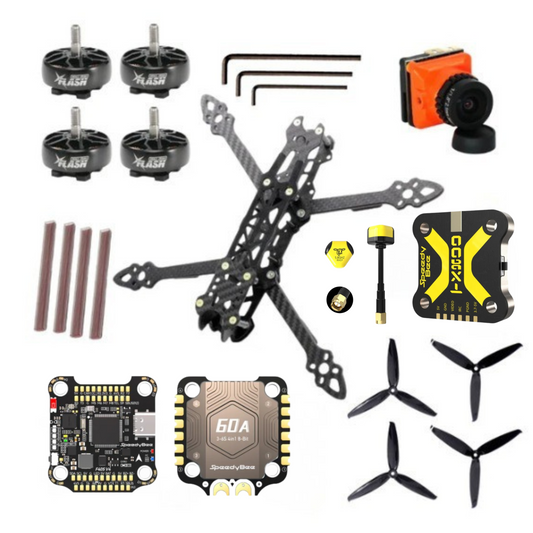 Mark4 7inch 295mm Carbon Fiber Analog FPV Drone Kit