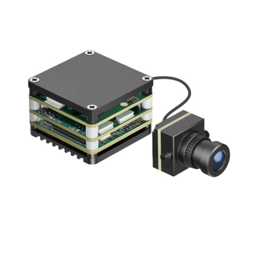 FPV AI VisionCube FPV Drone AI Locking Tracking System Drone Thermal Dual Cameras Target Lock Guidance Module Kit