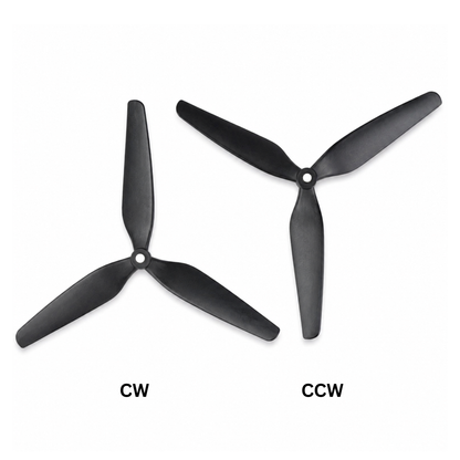 HQProp 13X6.5X3(1CW+1CCW) Black-Glass Fiber Reinforced Nylon