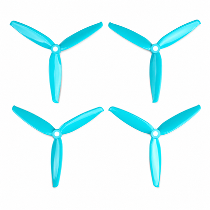 Gemfan 6042 Flash PC 3 Blade Propellers Blue - (2CW+2CCW)