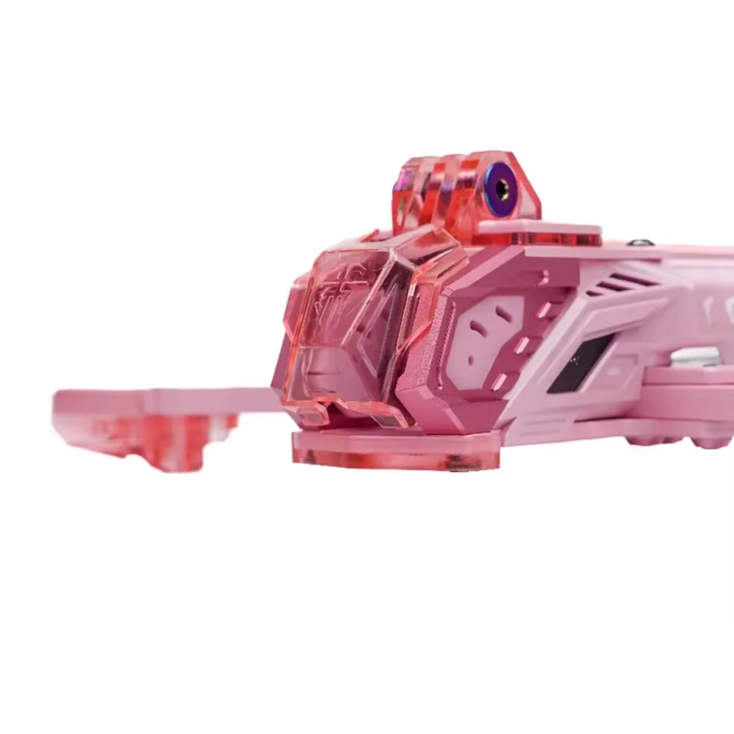 TJRC J5 V2 5 inches FPV O4 Pro Air Unit Digital FPV RC Racing Freestyle Quadcopter Drone Frame - DC Pink