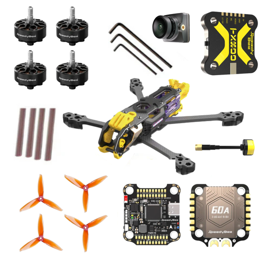 Mario 5 DC Freestyle 4-6s Analog FPV Drone Kit