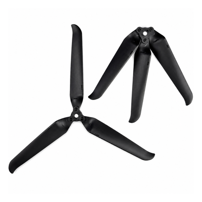 F1051 Folding Drone Propeller 3 Blade Glass Fiber Nylon -  Black (1 Pair CW+CCW)