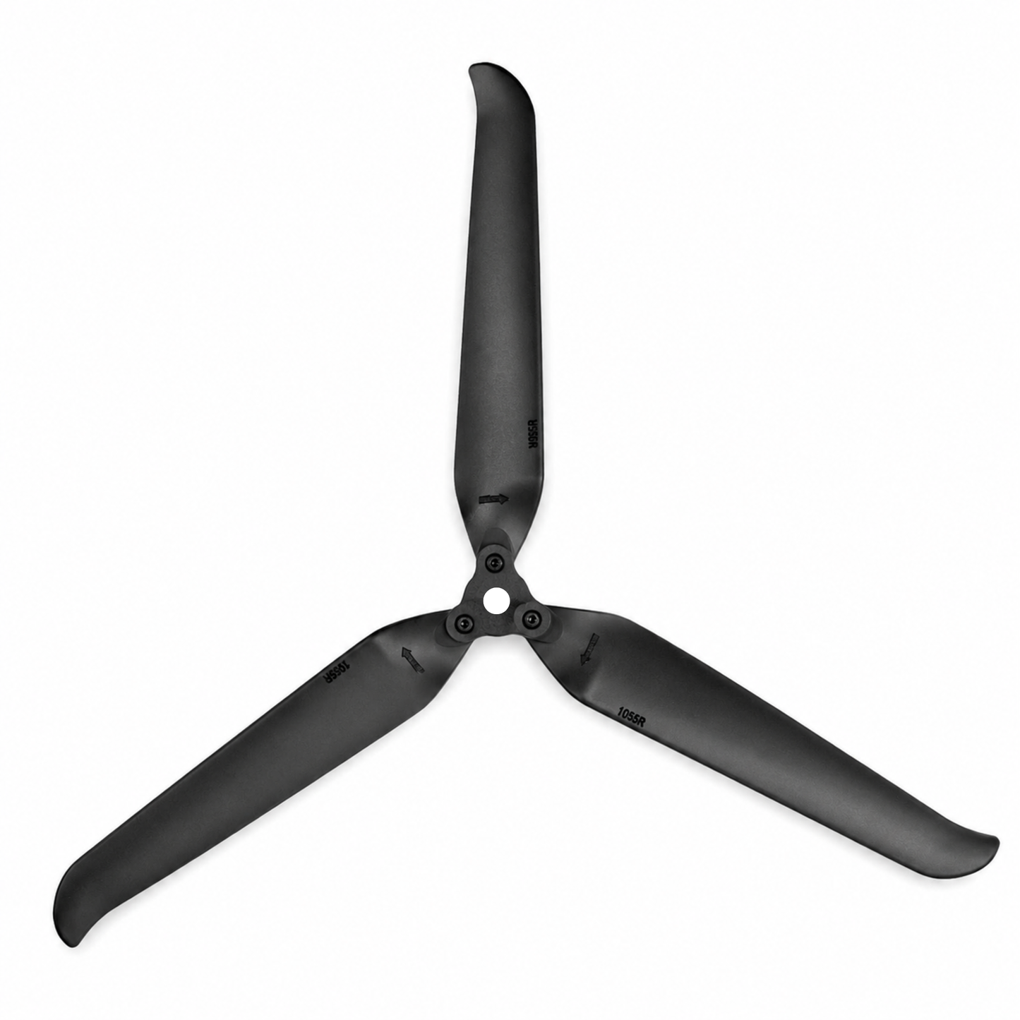 F1051 Folding Drone Propeller 3 Blade Glass Fiber Nylon -  Black (1 Pair CW+CCW)