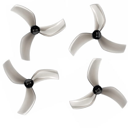 Gemfan D90S Ducted PC 3 Blade 1.5m Propeller - Clear Gray (2CW+2CCW)