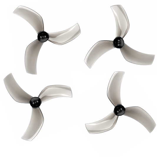Gemfan D90S Ducted PC 3 Blade 1.5m Propeller - Clear Gray (2CW+2CCW)