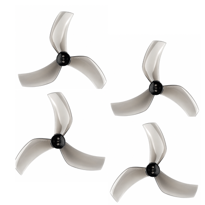 Gemfan D90S Ducted PC 3 Blade 1.5m Propeller - Clear Gray (2CW+2CCW)