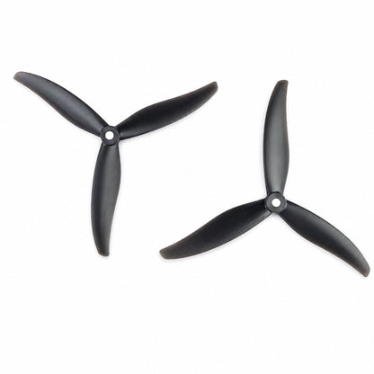 Gemfan HD 7037 Cinelifter PC Reinforced 3 Blade Propellers 2CW+2CCW – Clear Black