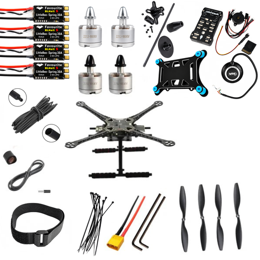 Pixhawk 2.4.8 GPS S500 Quadcopter Drone Kit with Landing Gear