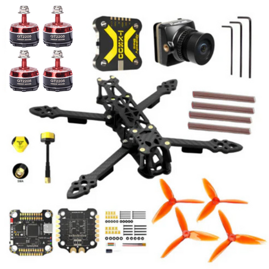 Mark4 6 Inch 260mm Carbon Fibre Analog FPV Racing Drone Kit