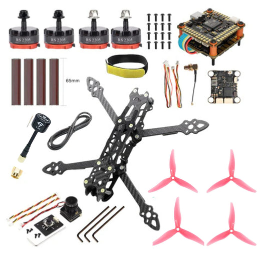 Mark4 5 inch 225mm carbon fiber Analog FPV Drone Kit