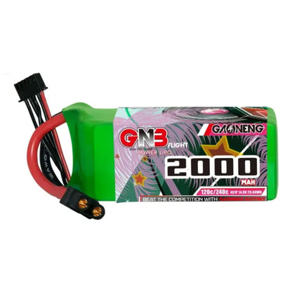 GNB 2000mAh 4S 14.8V 120C XT60 LiPo Battery