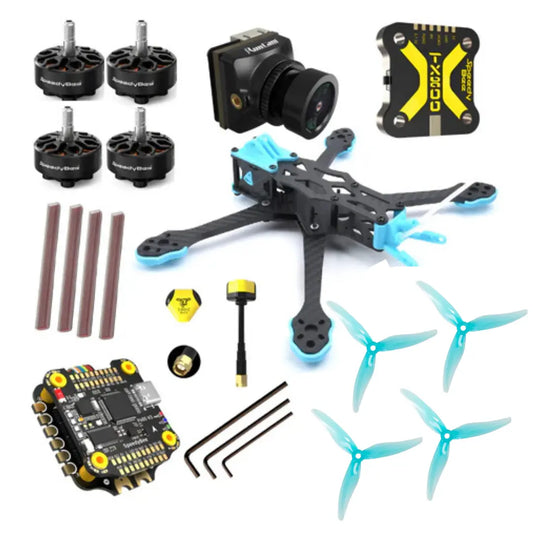 5 inch Apex DC HD Frame 4 – 6S Analog FPV Drone Kit Hi Tech xyz