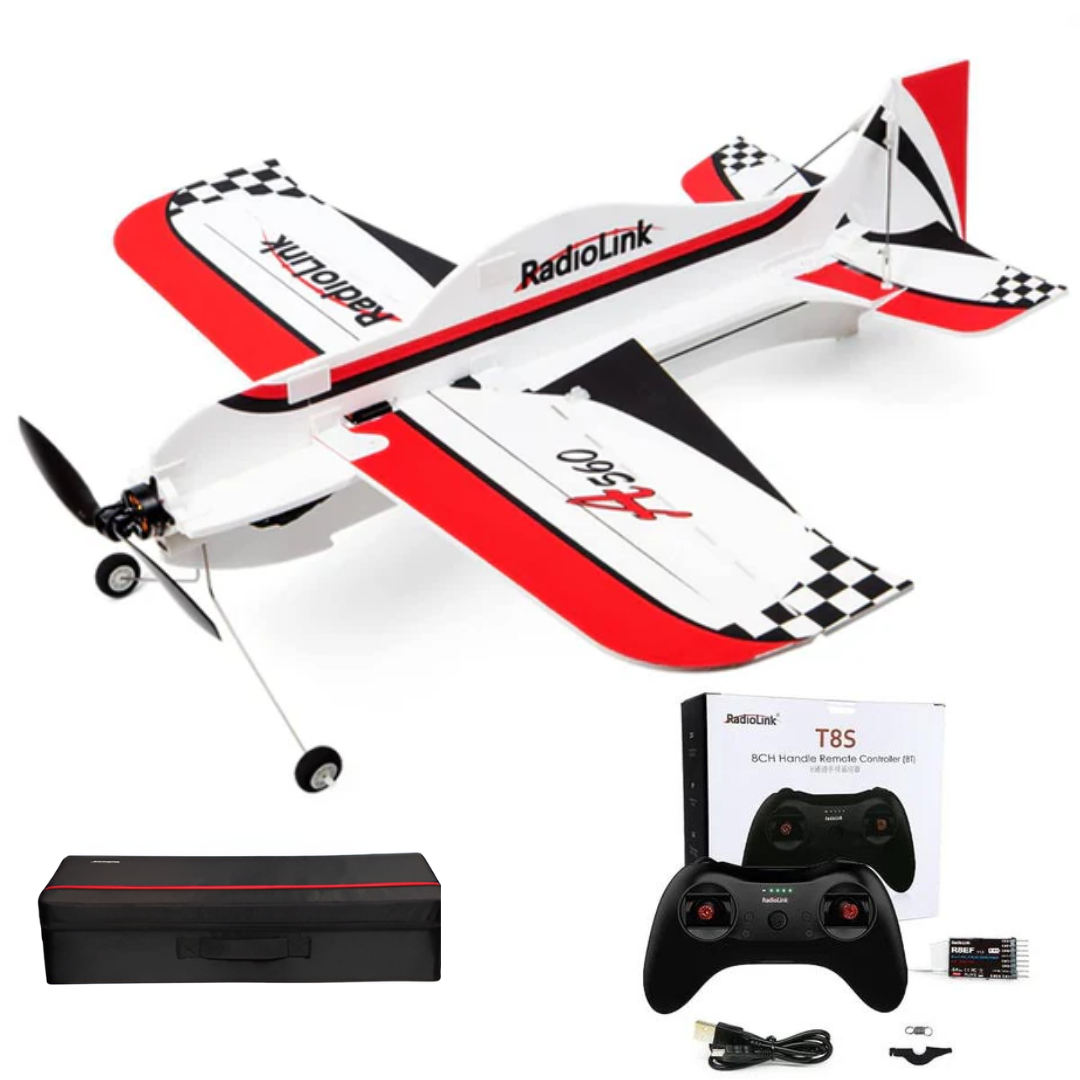 Radiolink A560 Airplane Plug & Play RC Gyro Airplane with 6 Flight Modes & Radio Transmitter Receiver. Hi Tech xyz