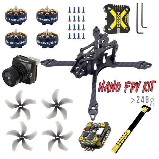 Nano Freestyle 4s Analog FPV Drone Kit