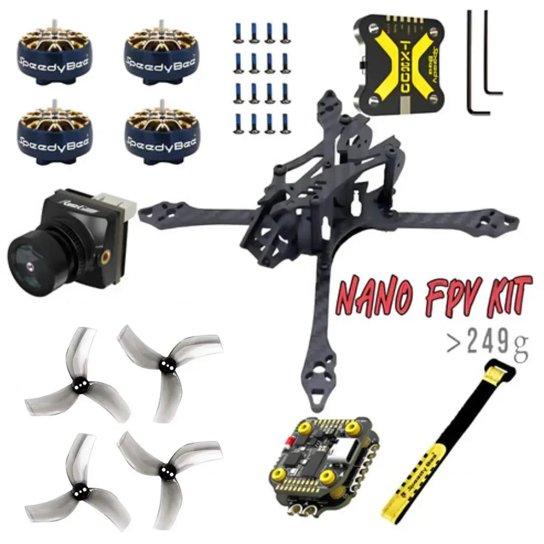 Nano Freestyle 4s Analog FPV Drone Kit Hi Tech xyz