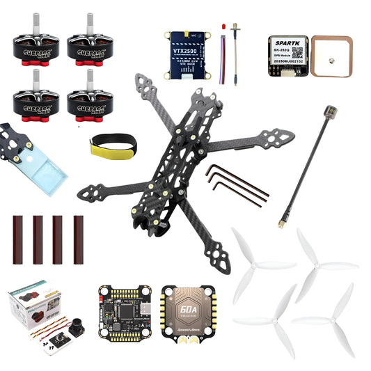 Mark4 7inch 295mm Carbon Fiber Analog FPV Drone Kit