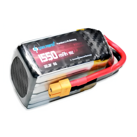 GenX 22.2V 1550mAh 6S 95C Premium Lithium Polymer Battery Pack