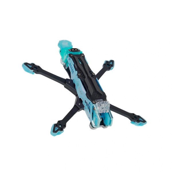 TJRC T5 V2 Wide X 5 inches FPV O4 Pro/O3 Air Unit Digital RC Freestyle Racing Drone Frame - Blue