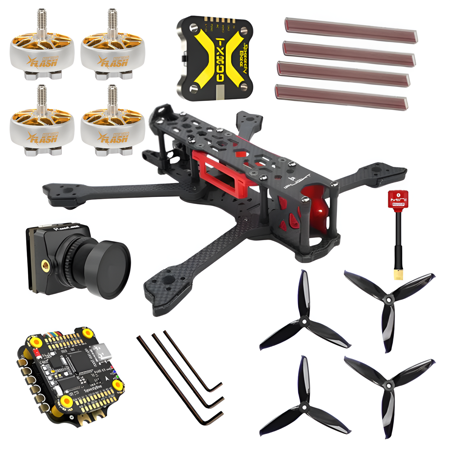 TITAN DC5 HD 222mm FPV Carbon Fiber Analog FPV Drone Kit