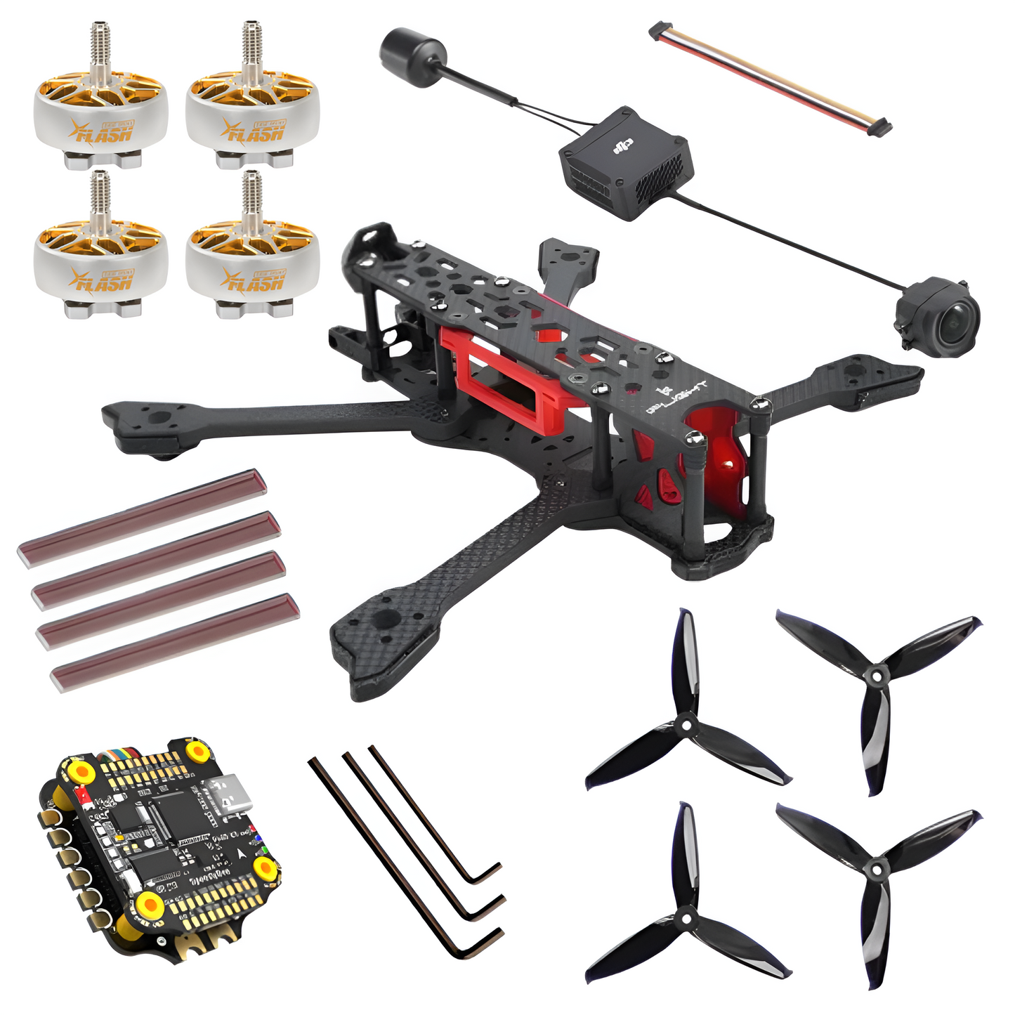 Titan DC5 HD 222mm Carbon Fibre Digital FPV Drone Kit