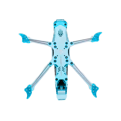 TJRC J5 V2 5 inches FPV O4 Pro Air Unit Digital FPV RC Racing Freestyle Quadcopter Drone Frame - DC Blue