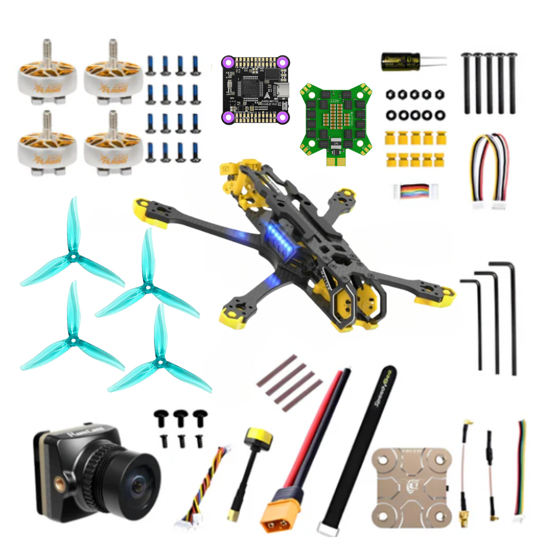 Master 5 V2 Freestyle 4-6s Analog FPV Drone Kit